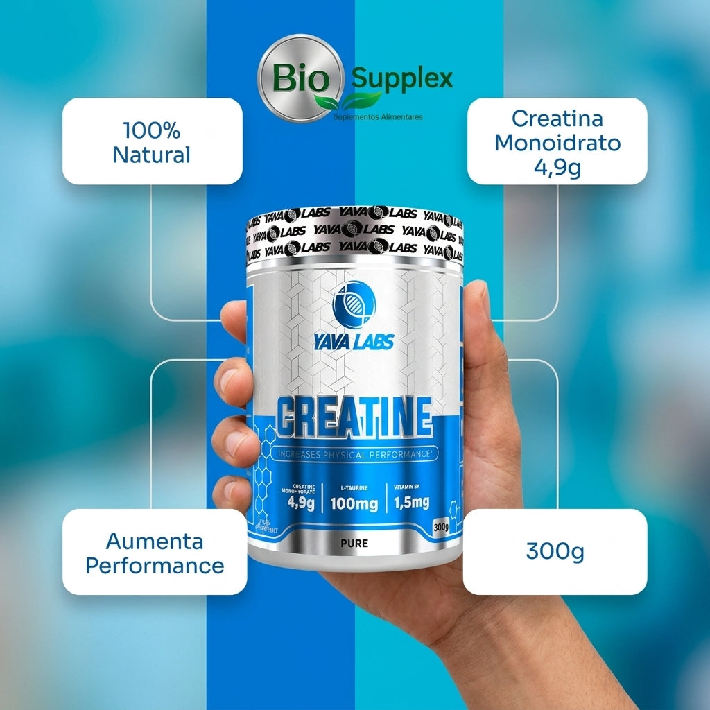 Creatine Pure com Taurine 300g