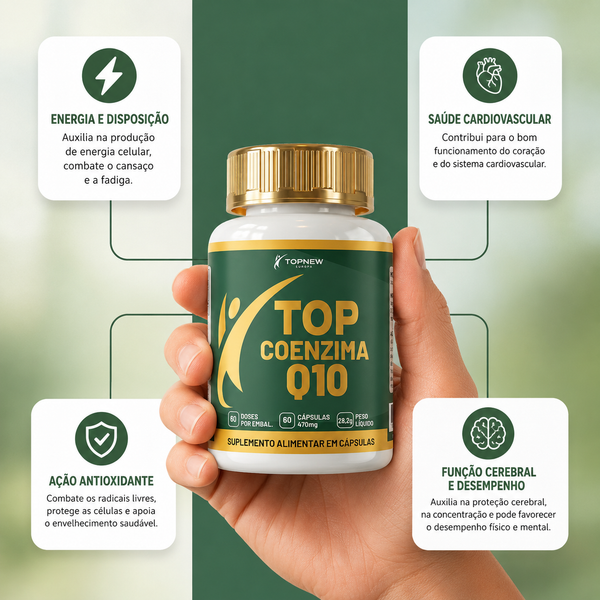 TopCoenzimaQ10 + Selénio